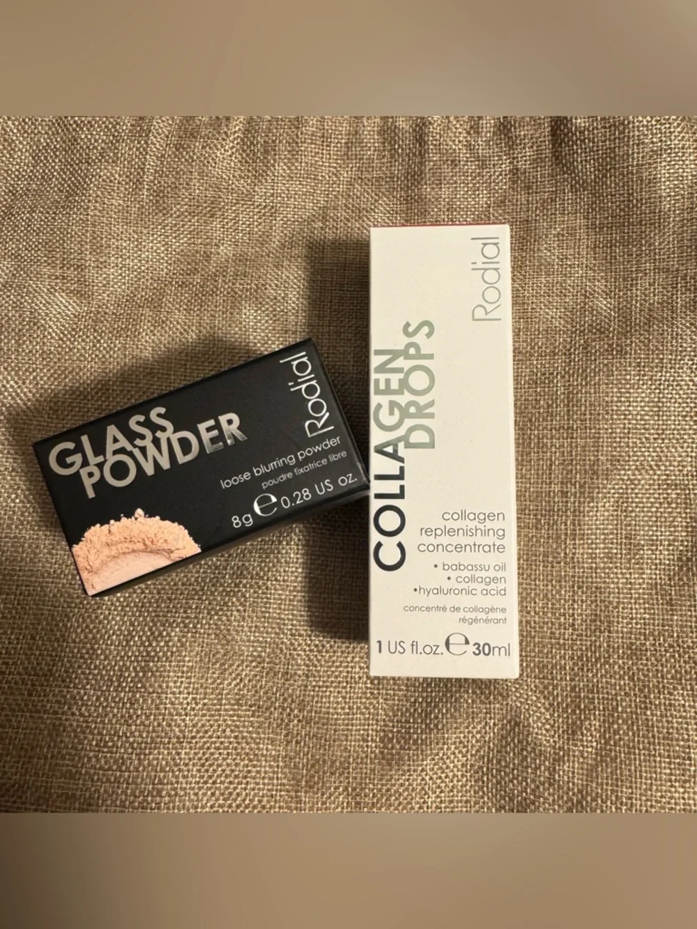 Rodial Glass Powder Loose Setting Powder & Rodial Collagen Drops